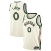 Boston Celtics Jayson Tatum Nike 2023-24 City Edition Valkoinen Pelipaidat Swingman - Miesten